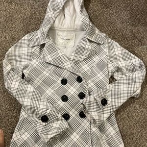 Maurice’s Women’s Plaid Pea Coat